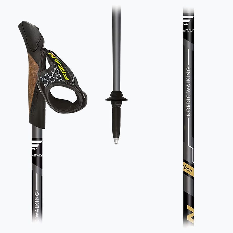 Bastoncini da nordic walking Fizan Runner oro 2