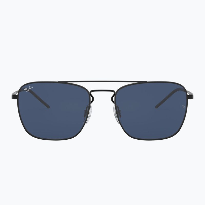 Occhiali da sole Ray-Ban RB3588 matt black/dark blue 2