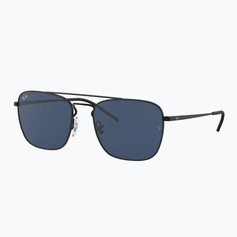 Occhiali da sole Ray-Ban RB3588 matt black/dark blue 4