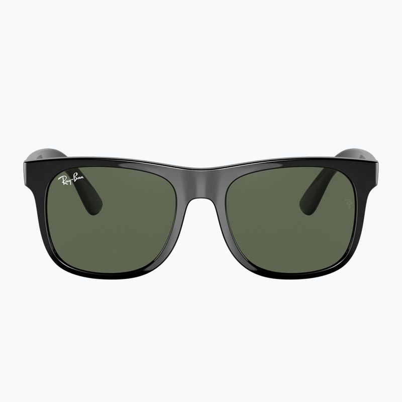 Occhiali da sole per bambini Ray-Ban Justin black/dark green 2
