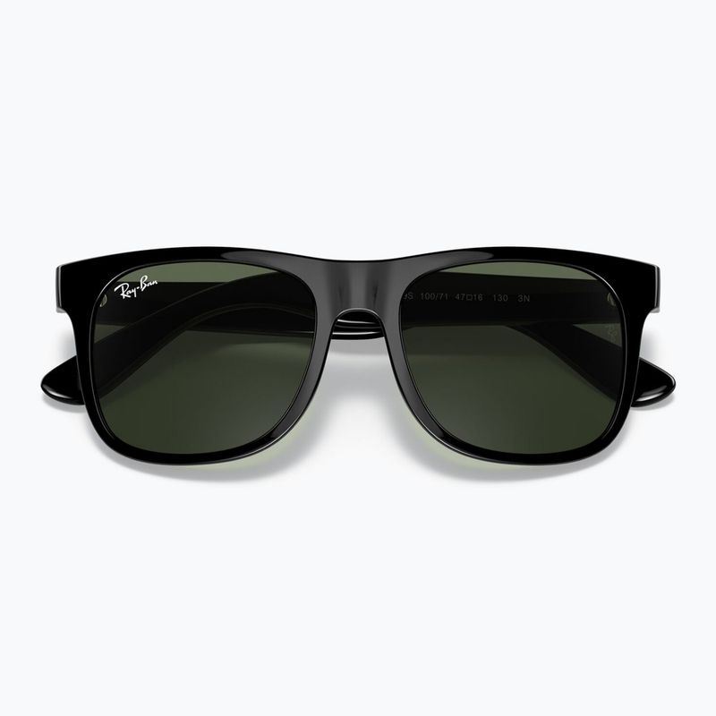 Occhiali da sole per bambini Ray-Ban Justin black/dark green 3
