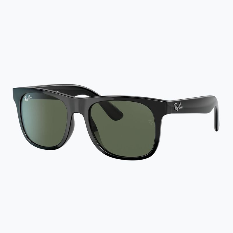 Occhiali da sole per bambini Ray-Ban Justin black/dark green 4