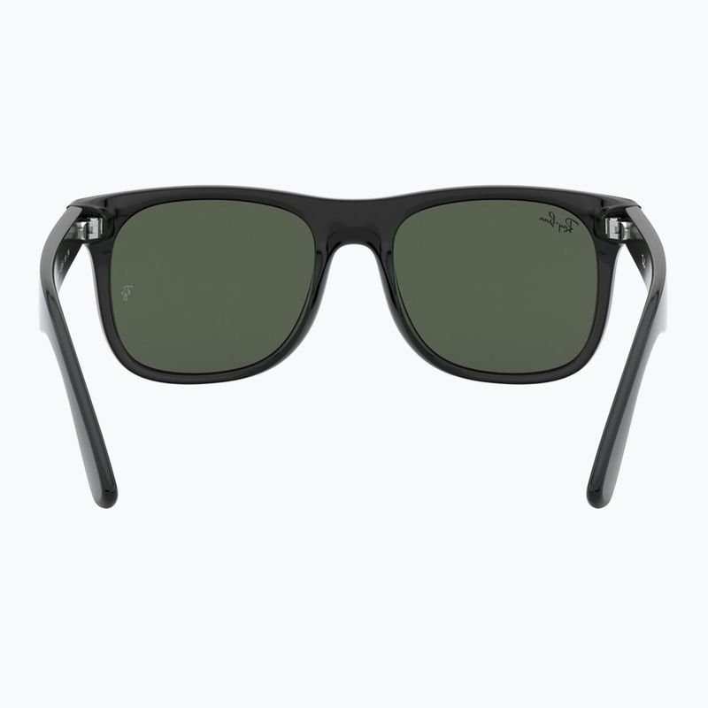 Occhiali da sole per bambini Ray-Ban Justin black/dark green 6