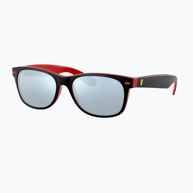 Occhiali da sole Ray-Ban RB2132M Scuderia black/silver flash 4