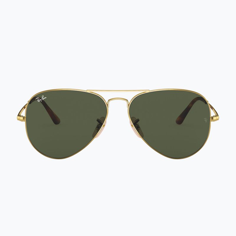Occhiali da sole Ray-Ban Aviator Metal II gold arista/green g-15 2