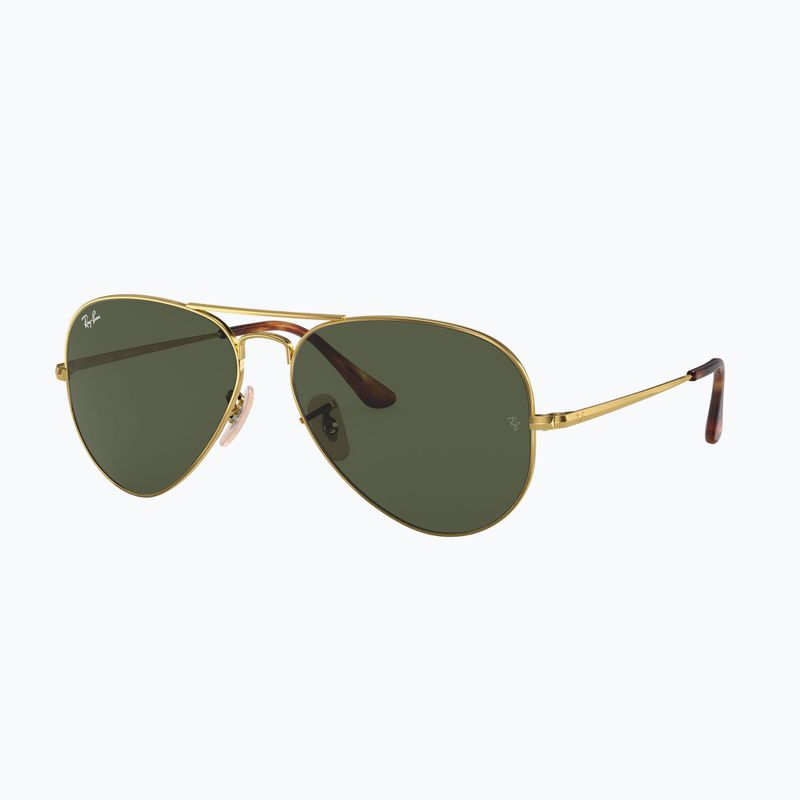 Occhiali da sole Ray-Ban Aviator Metal II gold arista/green g-15 4