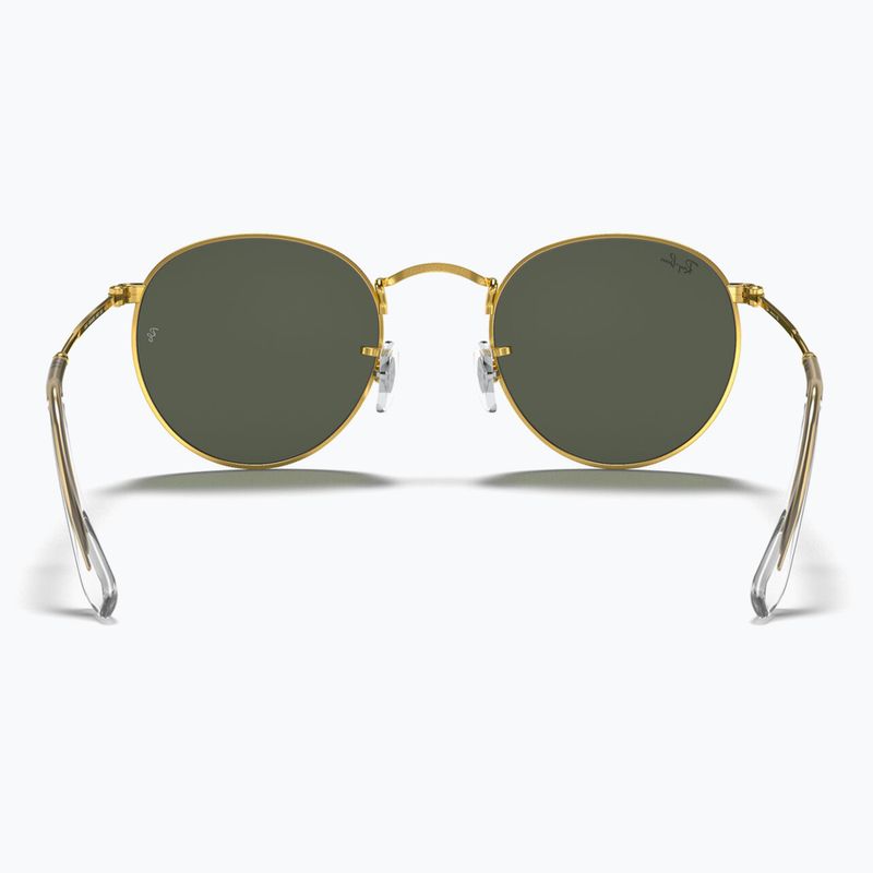 Occhiali da sole Ray-Ban Round Metal gold/green g-15 5