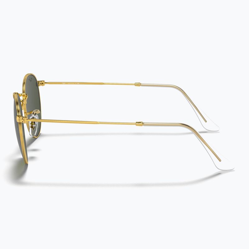 Occhiali da sole Ray-Ban Round Metal gold/green g-15 7