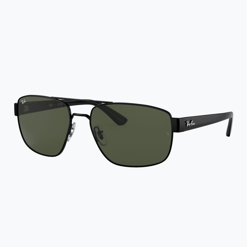 Occhiali da sole Ray-Ban RB3663 black/green g-15 4