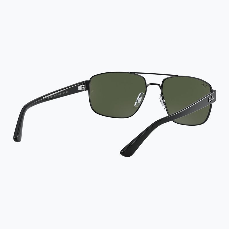 Occhiali da sole Ray-Ban RB3663 black/green g-15 6