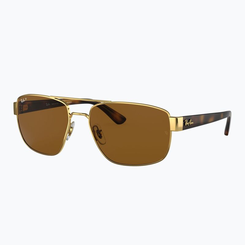 Occhiali da sole Ray-Ban RB3663 arista gold/brown 4