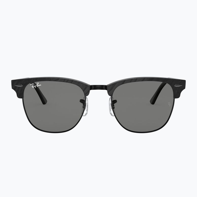 Occhiali da sole Ray-Ban Clubmaster Marble black/dark grey 2