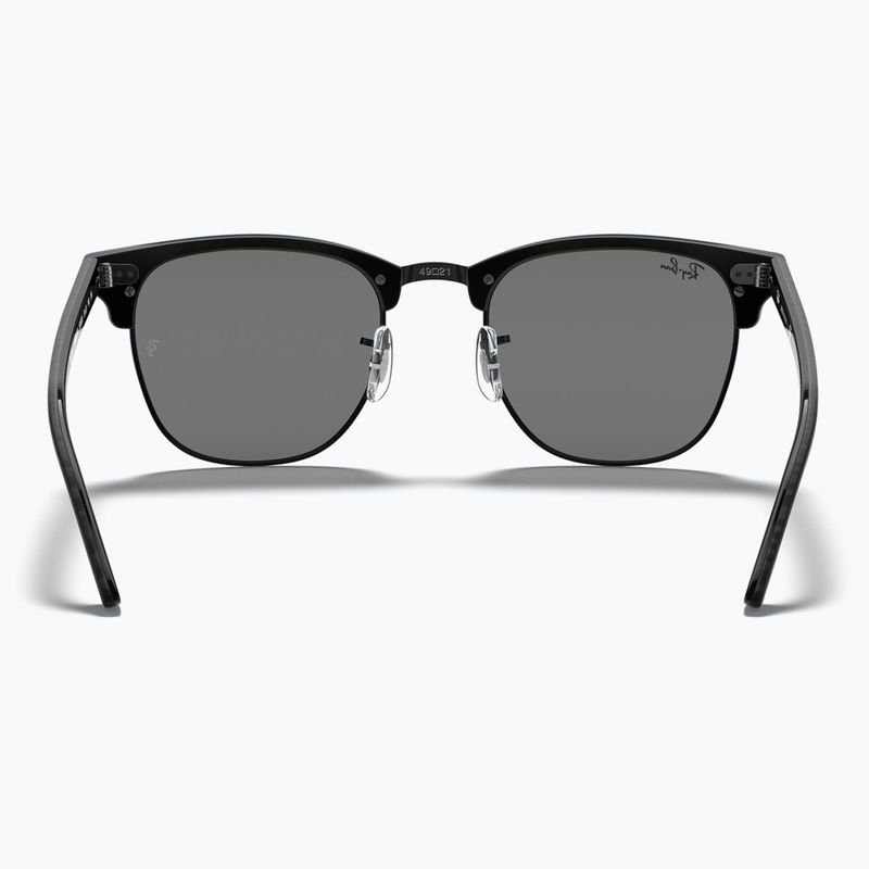 Occhiali da sole Ray-Ban Clubmaster Marble black/dark grey 5