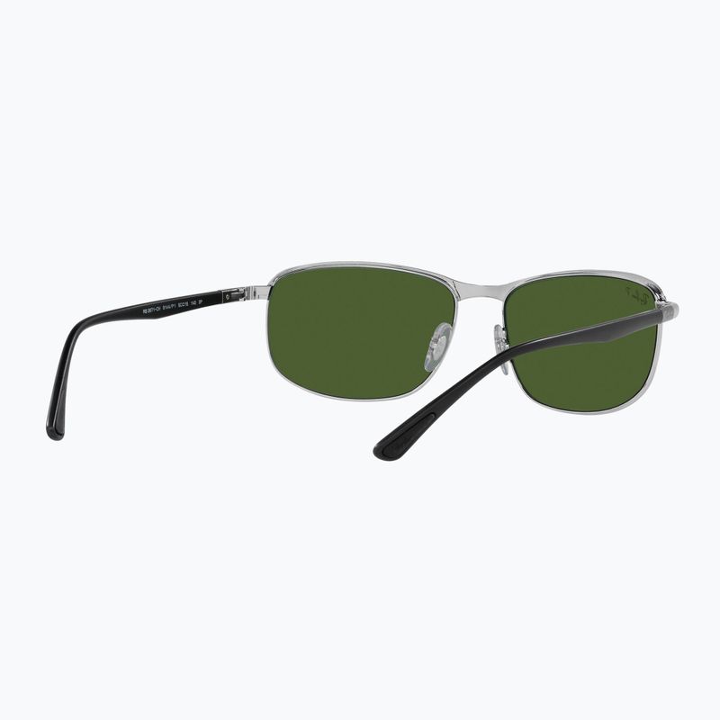 Occhiali da sole Ray-Ban Rb3671 Polarized+ Lenses black silver/dark green polarized+ 6