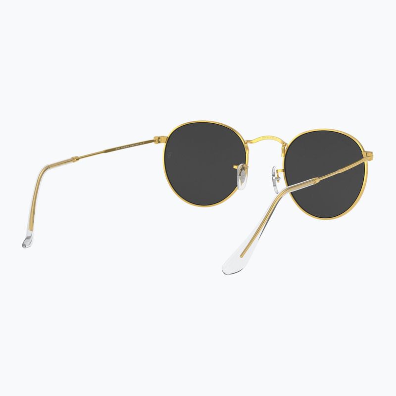 Occhiali da sole Ray-Ban Round Metal gold/black polarized 6