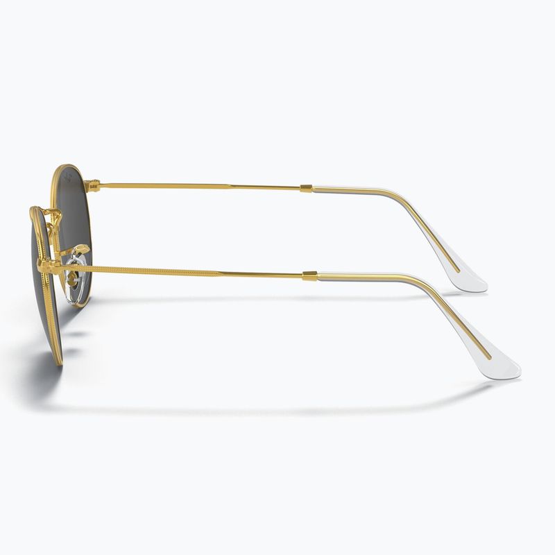 Occhiali da sole Ray-Ban Round Metal gold/black polarized 7