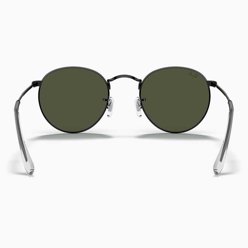 Occhiali da sole Ray-Ban Round Metal black/green g-15 5