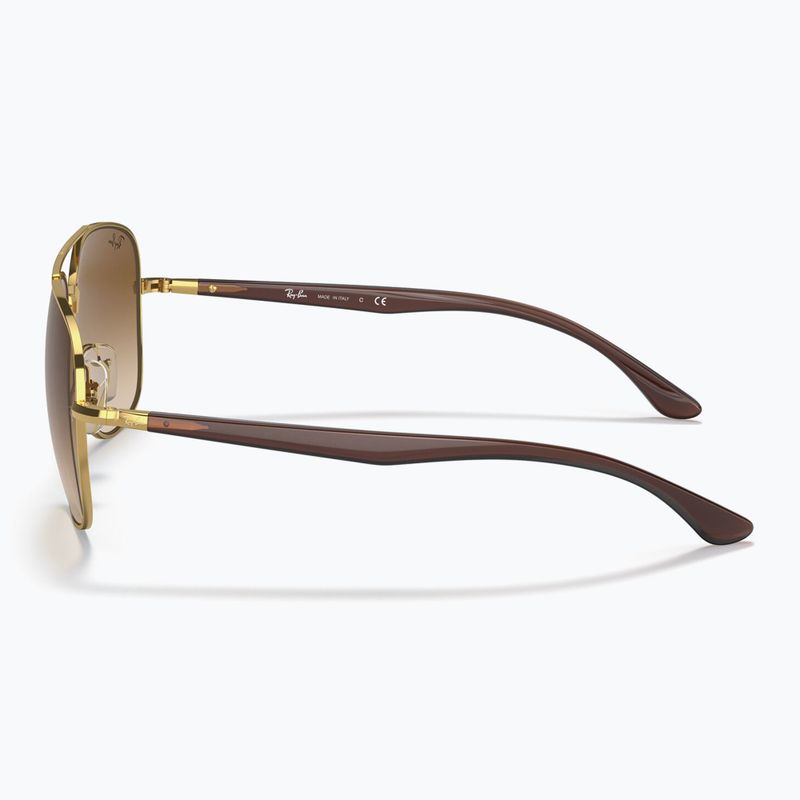 Occhiali da sole Ray-Ban RB3683 arista gold/brown 7
