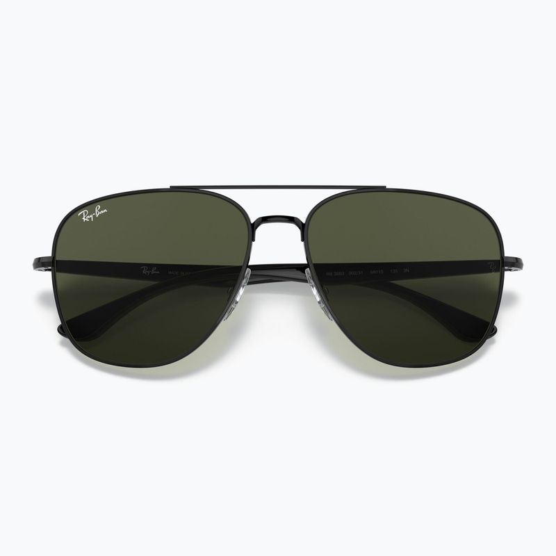Occhiali da sole Ray-Ban RB3683 black/green g-15 3