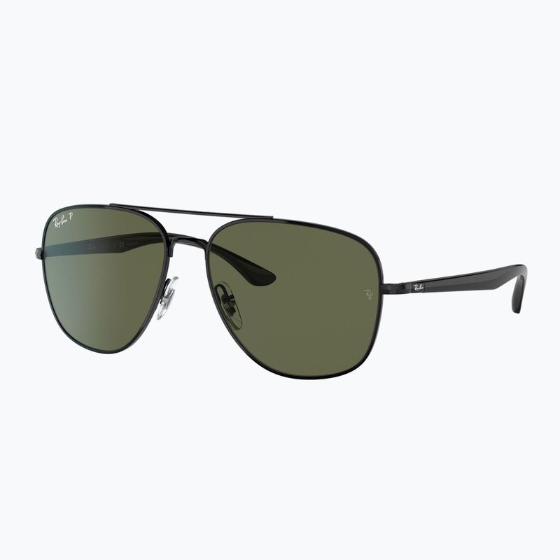 Occhiali da sole Ray-Ban RB3683 black/green g-15 polarized 4