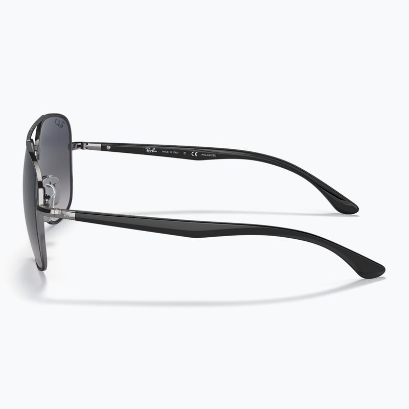 Occhiali da sole Ray-Ban RB3683 brass/blue grey polarized 7