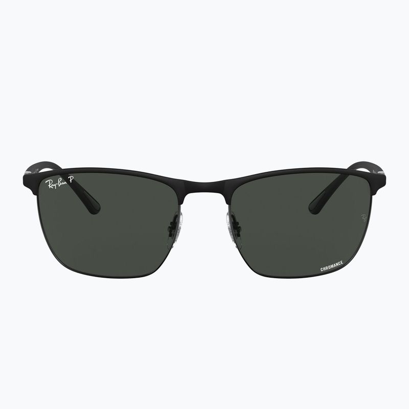 Occhiali da sole Ray-Ban RB3686 Polarized+ Lenses matte black/dark grey polarized+ 2