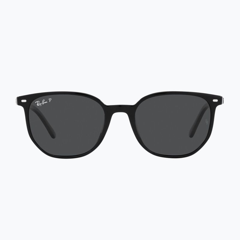 Occhiali da sole Ray-Ban Elliot black/black polarized 2