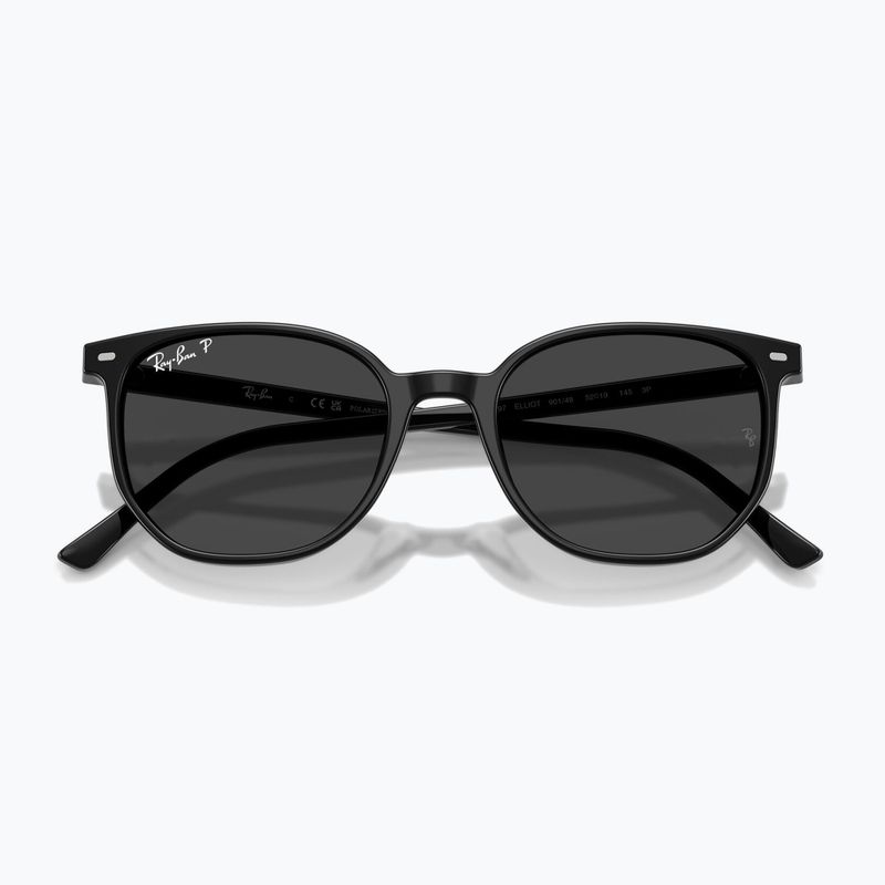 Occhiali da sole Ray-Ban Elliot black/black polarized 3