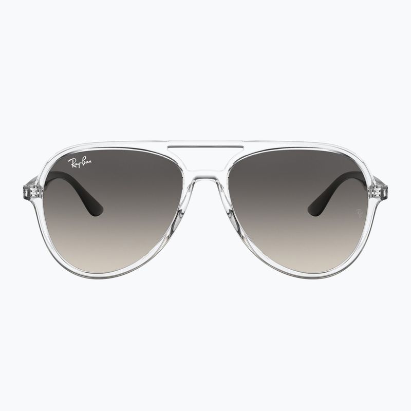 Occhiali da sole Ray-Ban RB4376 polarized transparent/grey gradient 2