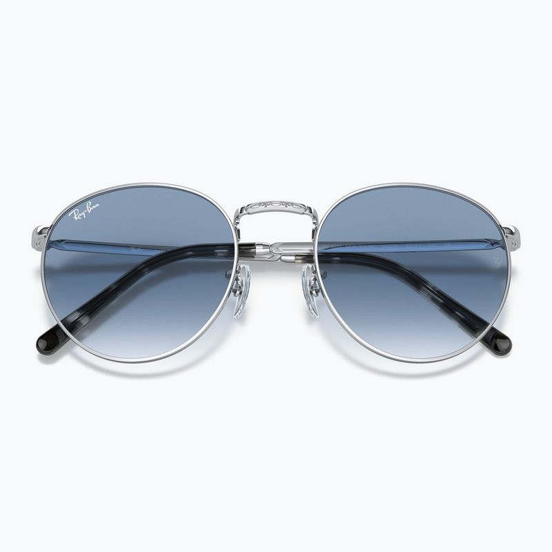 Occhiali da sole Ray-Ban New Round silver/blue 3