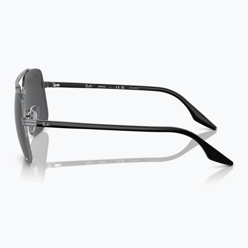 Occhiali da sole Ray-Ban RB3699 Polarized+ Lenses brass/dark grey polarized+ 7