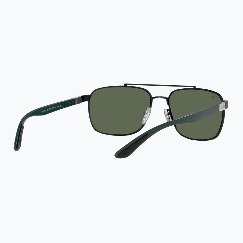 Occhiali da sole Ray-Ban RB3701 black/dark green 6
