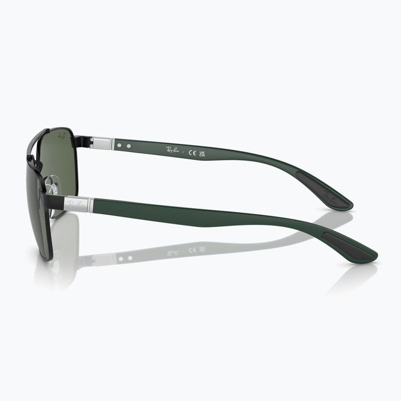 Occhiali da sole Ray-Ban RB3701 black/dark green 7