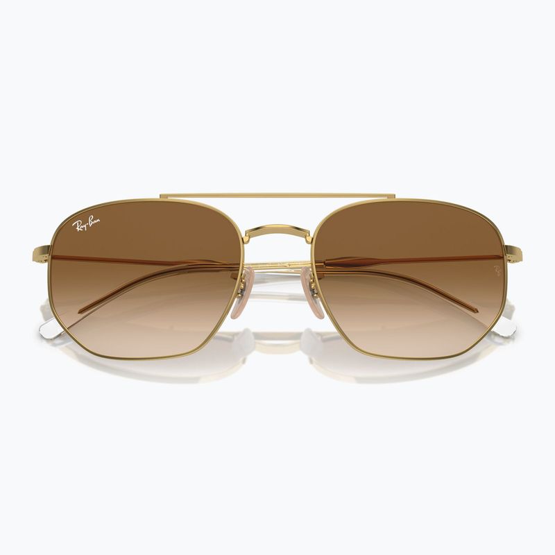 Occhiali da sole Ray-Ban RB3707 Polarized+ Lenses arista gold/brown 3