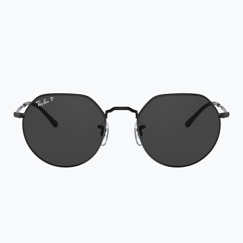 Occhiali da sole Ray-Ban Jack black/black polarized 2