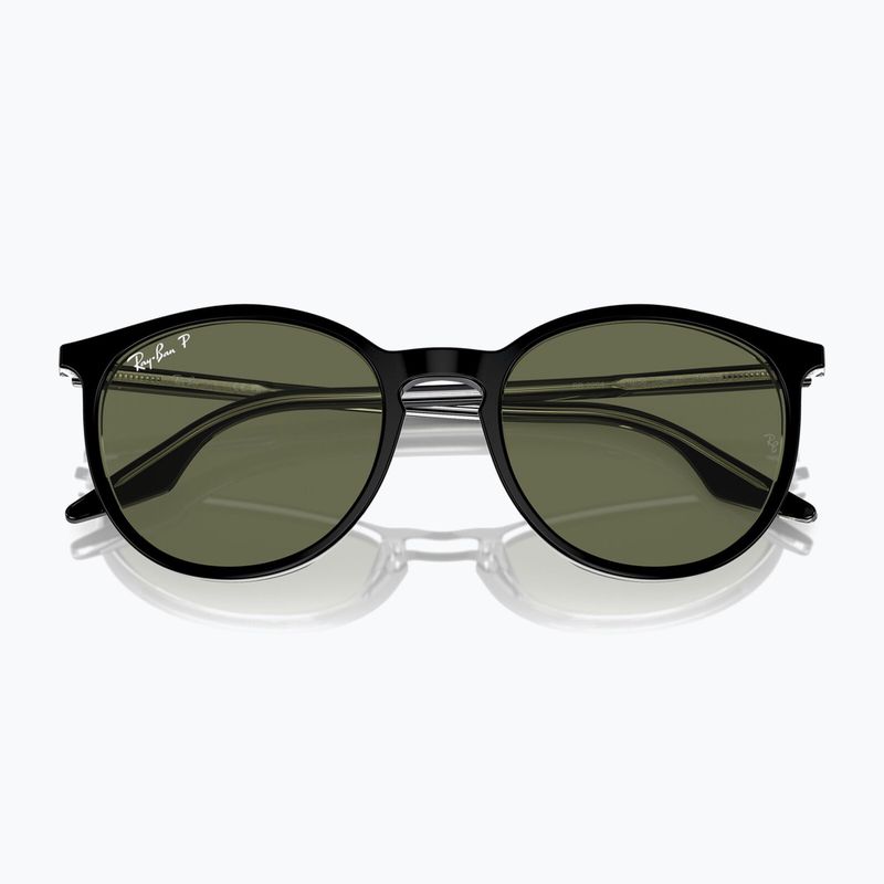 Occhiali da sole Ray-Ban RB2204 transparent black/green polarized 3
