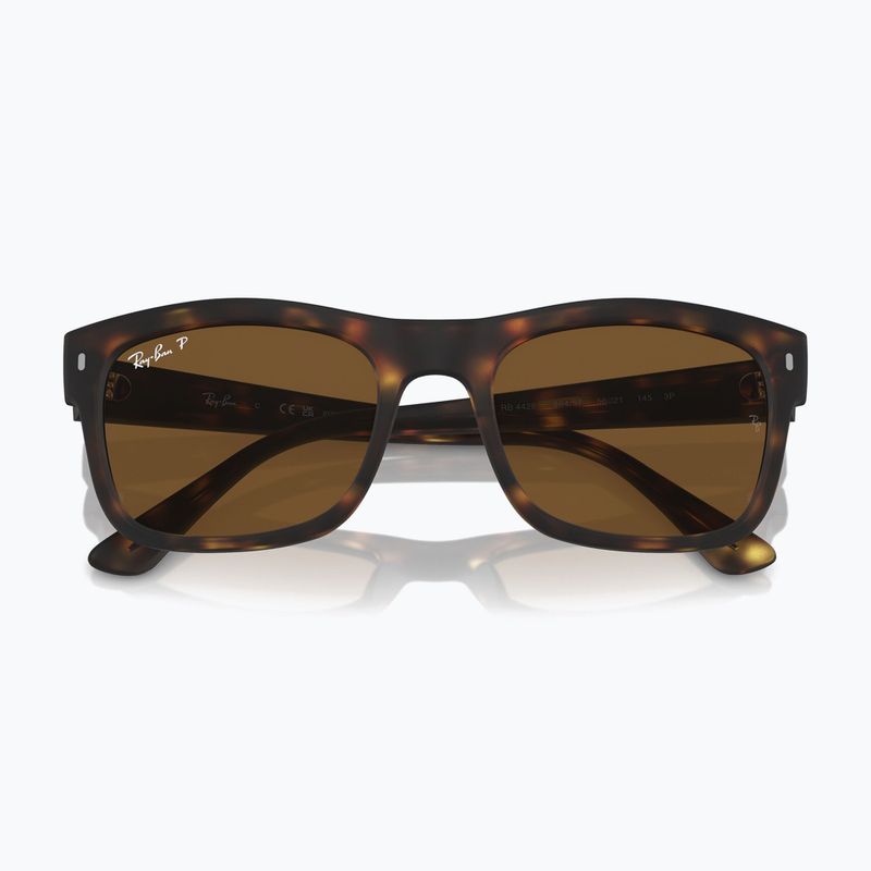 Occhiali da sole Ray-Ban RB4428 havana matte/brown polarized 3