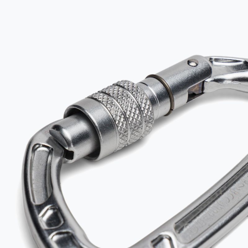 Climbing Technology Aerial Pro SG moschettone argento 3