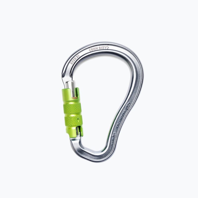 Climbing Technology Axis Big TG moschettone argento 2