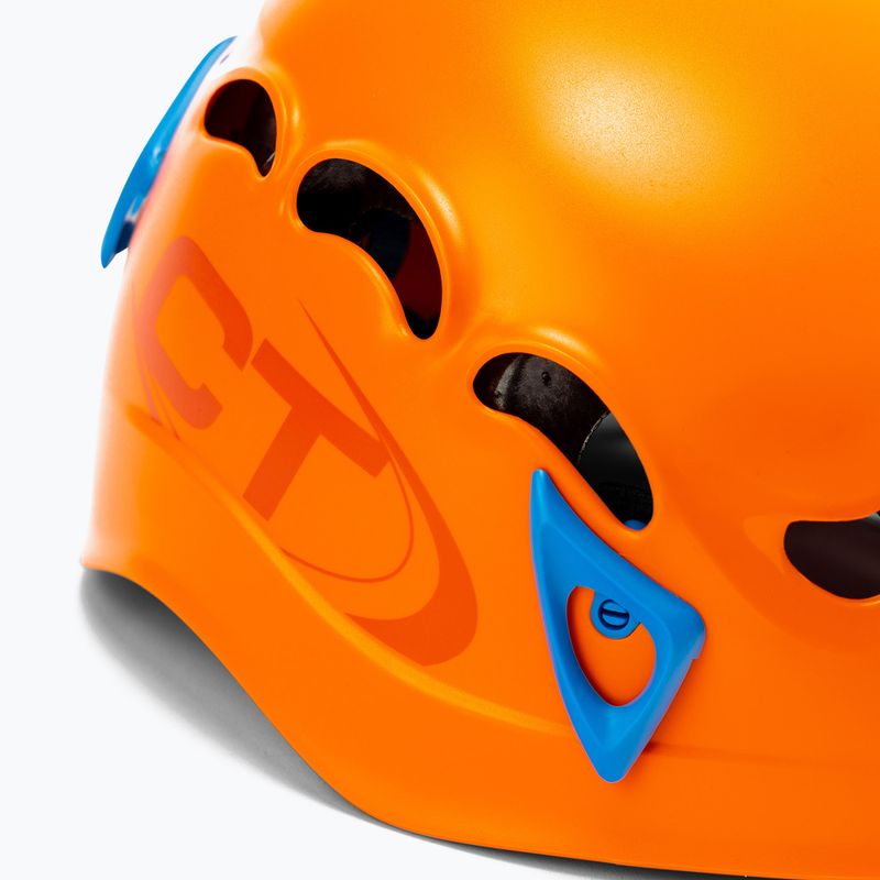 Casco da arrampicata Galaxy arancione di Climbing Technology 7