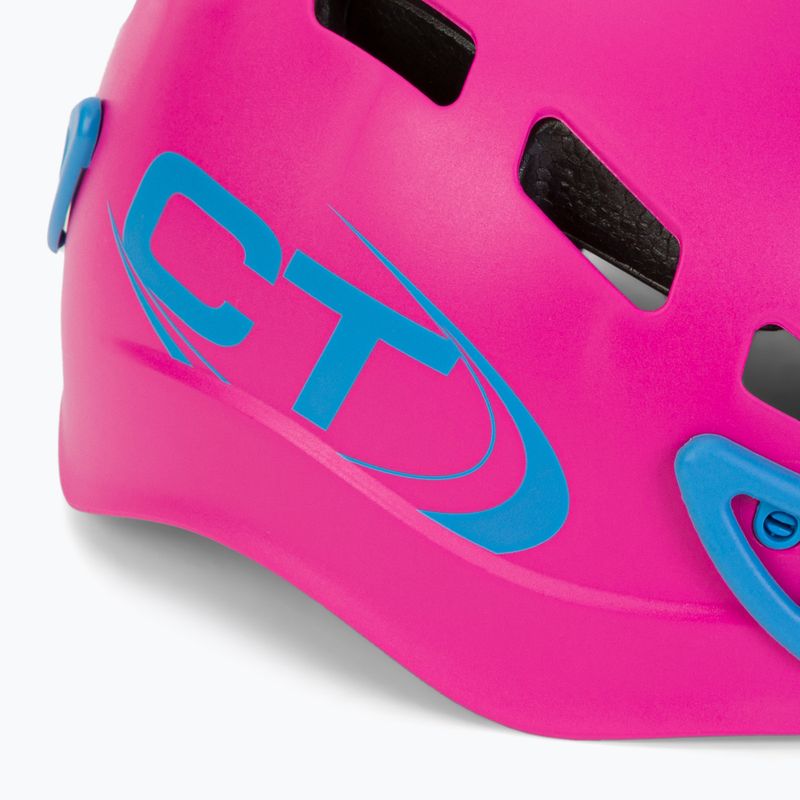 Casco da arrampicata per bambini Climbing Technology Eclipse rosa 6