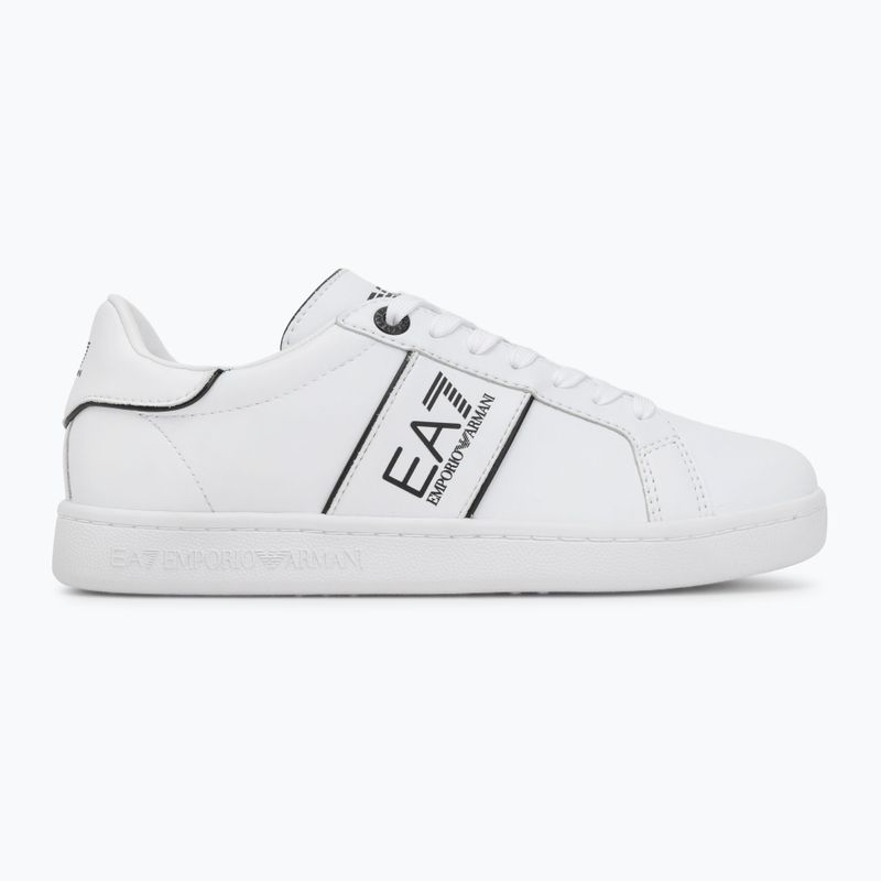Scarpe EA7 Emporio Armani Classic Logo bianco/nero 2