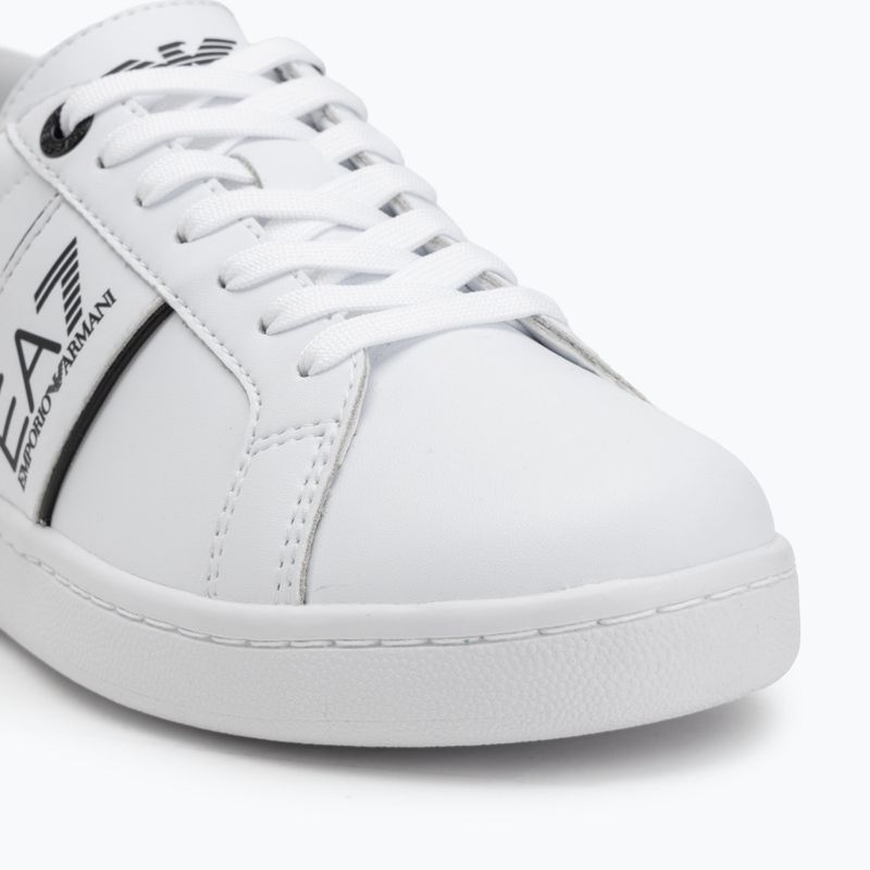 Scarpe EA7 Emporio Armani Classic Logo bianco/nero 7