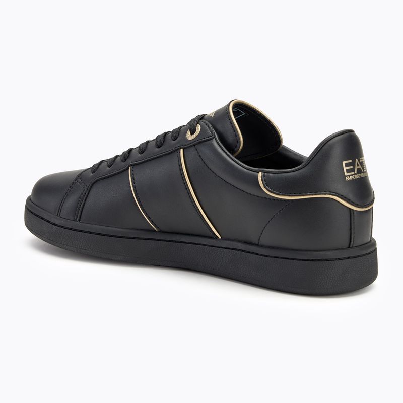 EA7 Emporio Armani Classic Logo scarpe triple nero/oro 3