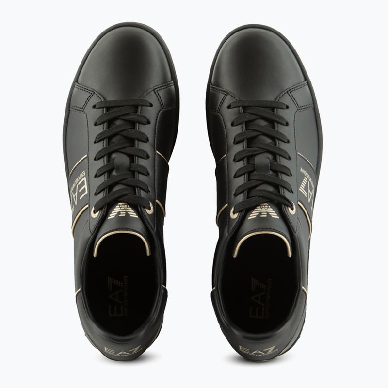 EA7 Emporio Armani Classic Logo scarpe triple nero/oro 11