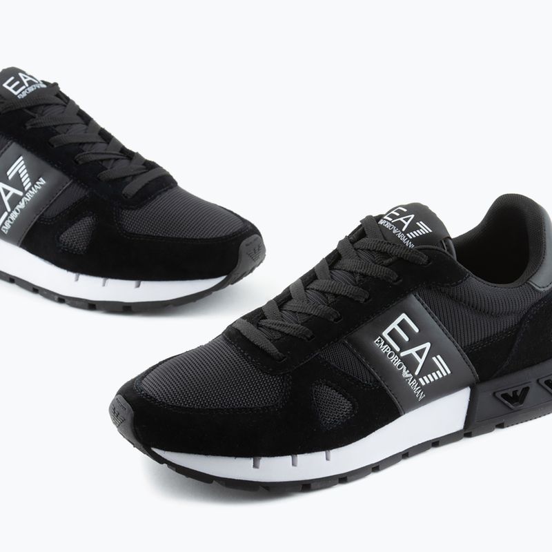 EA7 Emporio Armani Black & White Legacy scarpe bianche e nere 5