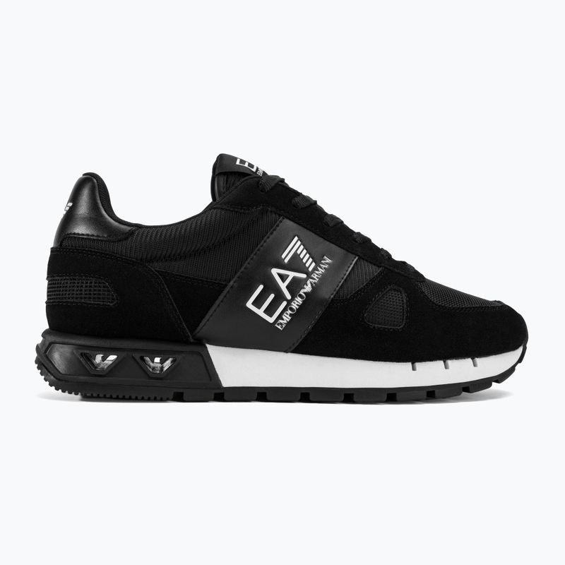 EA7 Emporio Armani Black & White Legacy scarpe bianche e nere 2