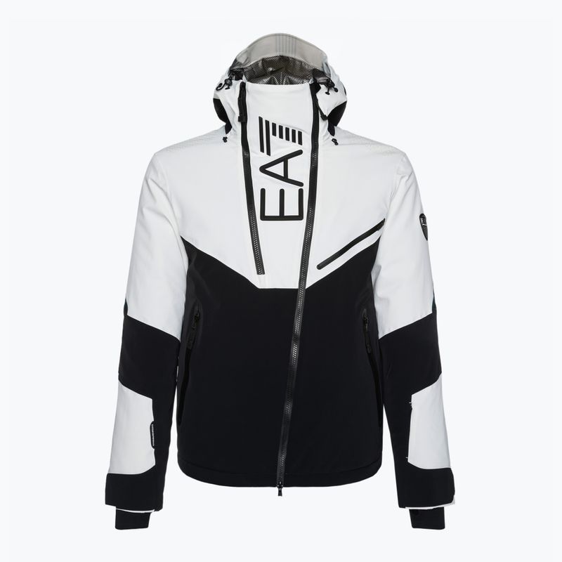 EA7 Emporio Armani giacca da sci da uomo Giubbotto 6RPG02 bianco