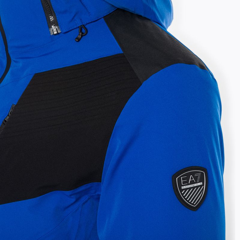 Giacca da sci uomo EA7 Emporio Armani Giubbotto 6RPG07 nuovo blu royal 5