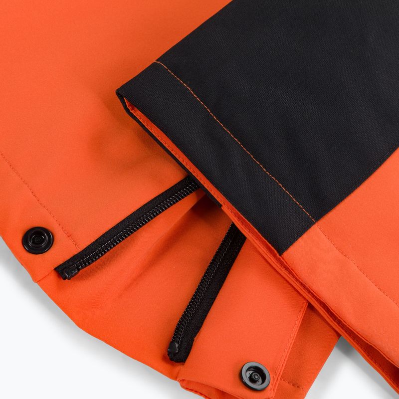 EA7 Emporio Armani pantaloni da sci da uomo Pantaloni 6RPP27 arancione fluo 6